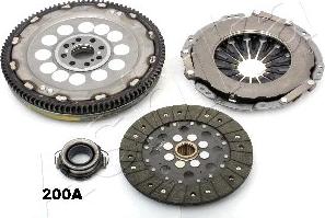 Ashika 98-02-200A - Clutch Kit autospares.lv