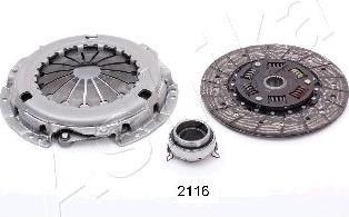 Ashika 92-02-2116 - Clutch Kit autospares.lv