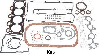 Ashika 49-0K-K06 - Full Gasket Set, engine autospares.lv