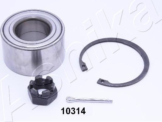 Ashika 44-10314 - Wheel hub, bearing Kit autospares.lv