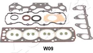 Ashika 48-0W-W09 - Gasket Set, cylinder head autospares.lv