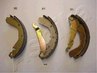 Ashika 55-09-999 - Brake Shoe Set autospares.lv