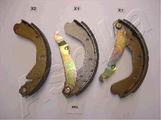 Ashika 55-09-996 - Brake Shoe Set autospares.lv