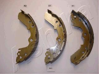 Ashika 55-09-991 - Brake Shoe Set autospares.lv