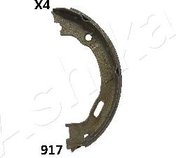 Ashika 55-09-917 - Brake Shoe Set, parking brake autospares.lv