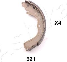 Ashika 55-05-521 - Brake Shoe Set autospares.lv