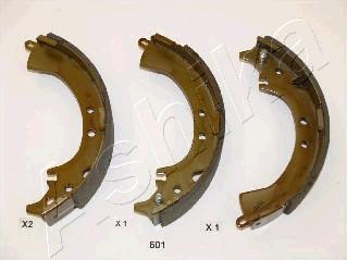 Ashika 55-06-601 - Brake Shoe Set autospares.lv