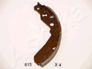 Ashika 55-06-615 - Brake Shoe Set autospares.lv