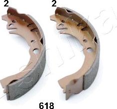 Ashika 55-06-618 - Brake Shoe Set autospares.lv