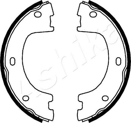 Ashika 55-00-0505 - Brake Shoe Set, parking brake autospares.lv