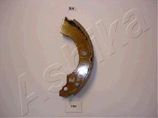 Ashika 55-01-191 - Brake Shoe Set autospares.lv