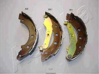 Ashika 55-01-105 - Brake Shoe Set autospares.lv