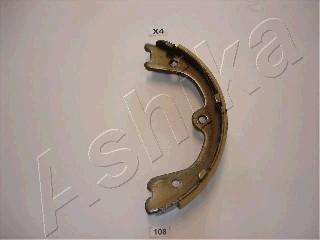 Ashika 55-01-108 - Brake Shoe Set, parking brake autospares.lv