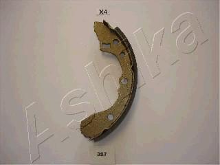 Ashika 55-03-327 - Brake Shoe Set autospares.lv