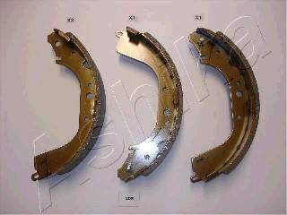 Ashika 55-02-205 - Brake Shoe Set autospares.lv