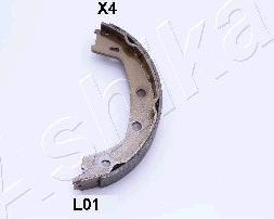 Ashika 55-0L-L01 - Brake Shoe Set, parking brake autospares.lv