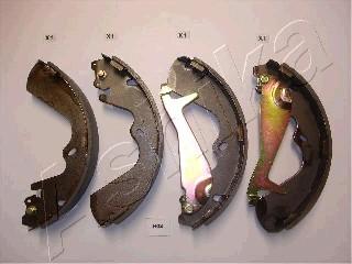 Ashika 55-H0-002 - Brake Shoe Set autospares.lv