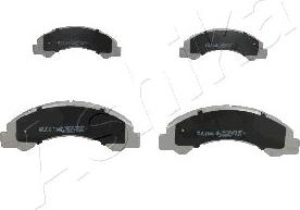 Ashika 50-09-909 - Brake Pad Set, disc brake autospares.lv