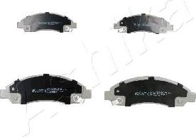 Ashika 50-09-908 - Brake Pad Set, disc brake autospares.lv