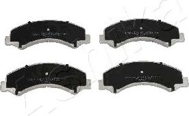 Ashika 50-09-916 - Brake Pad Set, disc brake autospares.lv