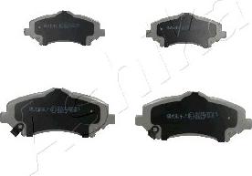 Ashika 50-09-910 - Brake Pad Set, disc brake autospares.lv