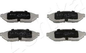 Ashika 50-04-404 - Brake Pad Set, disc brake autospares.lv