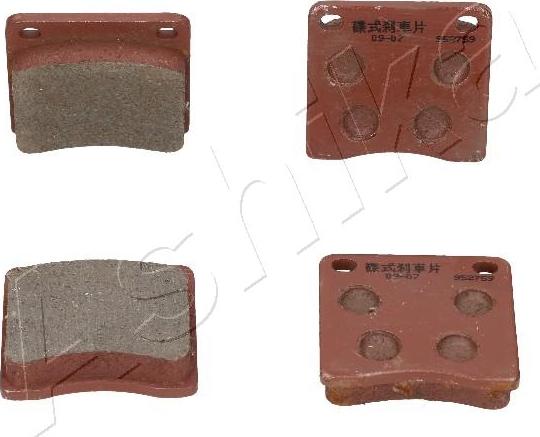 Ashika 50-04-402 - Brake Pad Set, disc brake autospares.lv