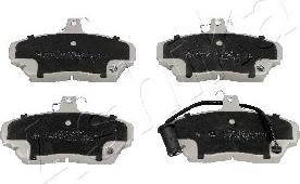 Ashika 50-04-428 - Brake Pad Set, disc brake autospares.lv