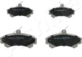 Ashika 50-05-593 - Brake Pad Set, disc brake autospares.lv