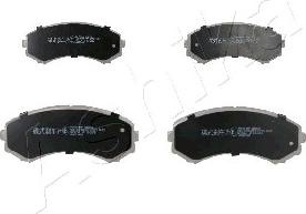 Ashika 50-05-509 - Brake Pad Set, disc brake autospares.lv