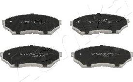 Ashika 50-05-505 - Brake Pad Set, disc brake autospares.lv