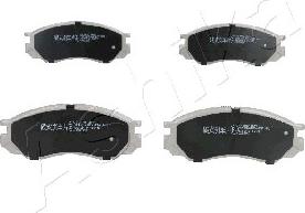 Ashika 50-05-585 - Brake Pad Set, disc brake autospares.lv
