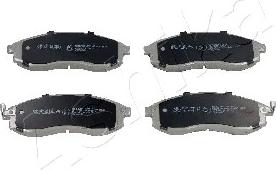 Ashika 50-05-582 - Brake Pad Set, disc brake autospares.lv