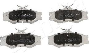 Ashika 50-00-0945 - Brake Pad Set, disc brake autospares.lv