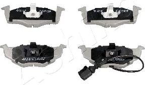 Ashika 50-00-0955 - Brake Pad Set, disc brake autospares.lv