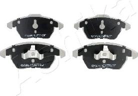 Ashika 50-00-0957 - Brake Pad Set, disc brake autospares.lv