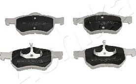 Ashika 50-00-096 - Brake Pad Set, disc brake autospares.lv