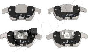 Ashika 50-00-0929 - Brake Pad Set, disc brake autospares.lv