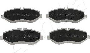 Ashika 50-00-0545 - Brake Pad Set, disc brake autospares.lv