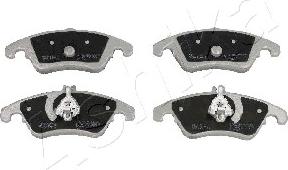 Ashika 50-00-0513 - Brake Pad Set, disc brake autospares.lv