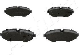 Ashika 50-00-0538 - Brake Pad Set, disc brake autospares.lv