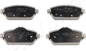 Ashika 50-00-0529 - Brake Pad Set, disc brake autospares.lv