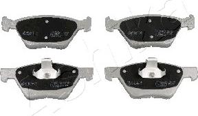 Ashika 50-00-0520 - Brake Pad Set, disc brake autospares.lv