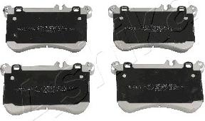 Ashika 50-00-0523 - Brake Pad Set, disc brake autospares.lv