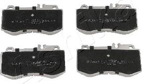 Ashika 50-00-0522 - Brake Pad Set, disc brake autospares.lv