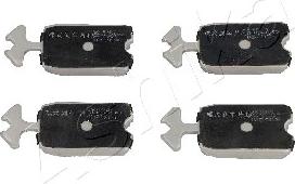 Ashika 50-00-0648 - Brake Pad Set, disc brake autospares.lv