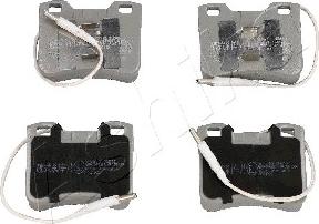 Ashika 50-00-0601 - Brake Pad Set, disc brake autospares.lv