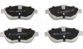 Ashika 50-00-0608 - Brake Pad Set, disc brake autospares.lv