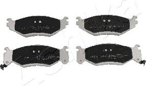 Ashika 50-00-060 - Brake Pad Set, disc brake autospares.lv