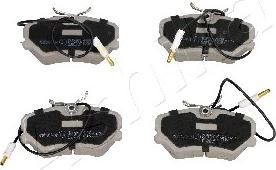 Ashika 50-00-0636 - Brake Pad Set, disc brake autospares.lv